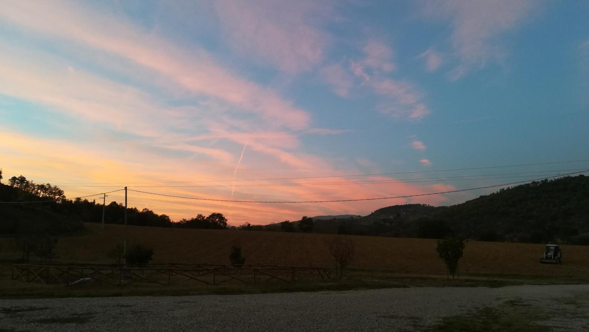 Baciano Azienda Agrituristico Venatoria Capolona Bagian luar foto