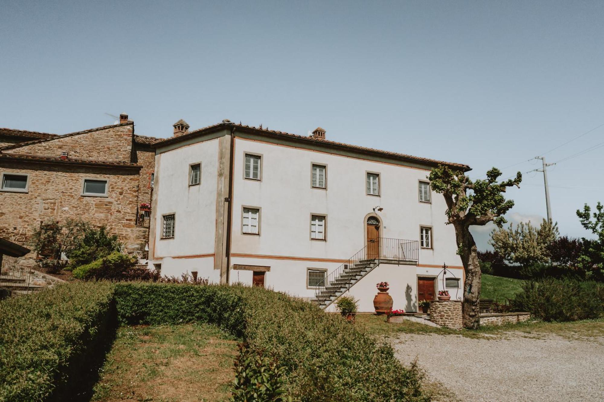 Baciano Azienda Agrituristico Venatoria Capolona Bagian luar foto