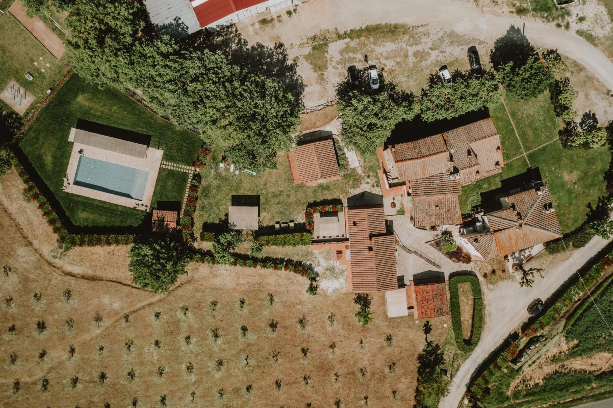 Baciano Azienda Agrituristico Venatoria Capolona Bagian luar foto